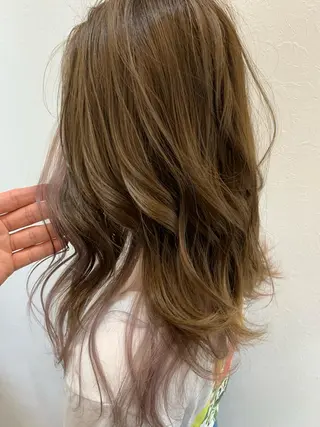 ロング カラー 🟤TAP🟤 木曳野　金沢店のヘアスタイル