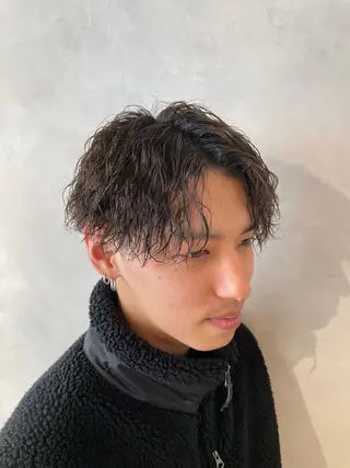 ショート パーマ メンズ メンズ特化🔥 金子直斗のヘアスタイル