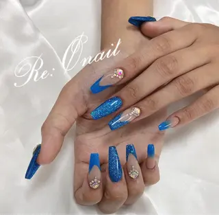 ネイル Re:Ø nail 🩵TSUJIのネイルデザイン
