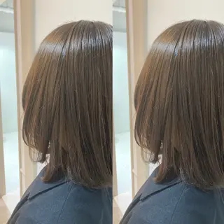 ミディアム カラー schon所属・み うのヘアスタイル