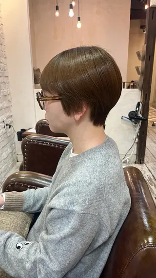 ショート カラー rise /メンズカットのヘアスタイル