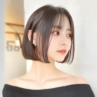 グレージュ/レイヤー ふうか　渋谷のヘアスタイル