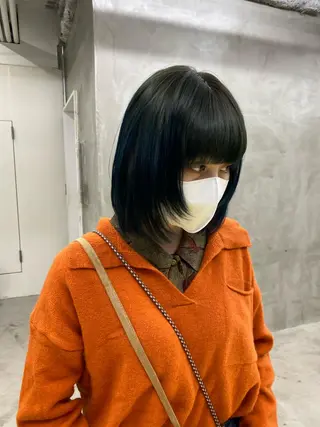 ミディアム カラー yiye 青山所属・無料カットモデル募集 🌱ひょうがのヘアスタイル