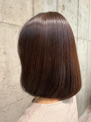 ミディアム カラー LA・BEAU 赤羽店所属・千葉 優奈のヘアスタイル