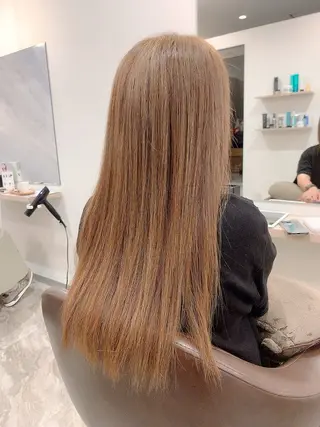 ロング 永田 よしはるのヘアスタイル