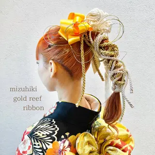 ミディアム ヘアアレンジ charm《銀座》 ヘアセット/縮毛矯正のヘアスタイル