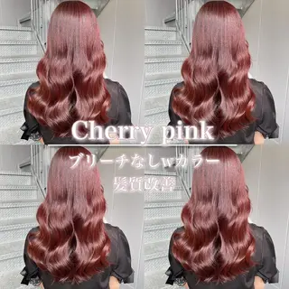 セミロング カラー ヘアアレンジ Ella所属・nana【艶髪】/ レイヤー/縮毛矯正のヘアスタイル