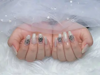 ネイル 【Eclat ｴｸﾗ】nail＆beauty所属・Eclat〔ｴｸﾗ〕 MOEKA𝜗𝜚*のネイルデザイン