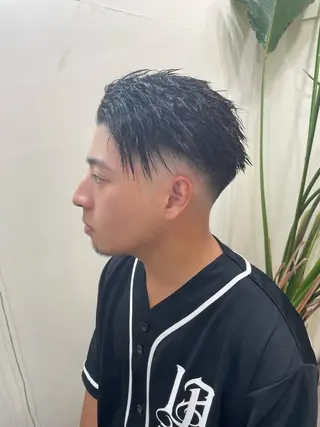ショート パーマ メンズ WEST OLAND加藤圭介のヘアスタイル