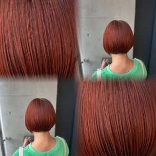 ショート カラー 髙橋 李里亜のヘアスタイル