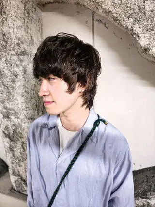 ショート OMA　片岸 信征のヘアスタイル