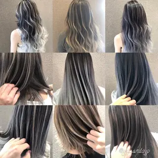 ミディアム カラー ヘアアレンジ アンドウ ユウ/ レイヤーカット/韓国のヘアスタイル