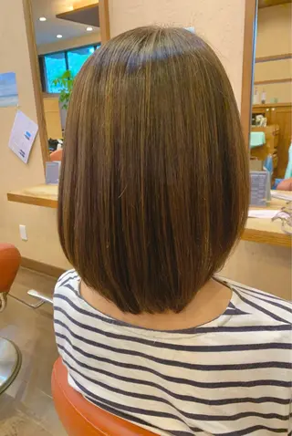 ミディアム 鶴田 拓也のヘアスタイル