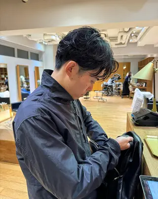 パーマ メンズ 大橋 芽衣のヘアスタイル