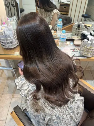 カラー 渋谷/透明感カラー/ 🩶Miwa🩶のヘアスタイル