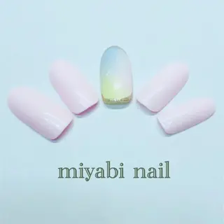 ネイル miyabi nail 桂川駅近くのネイルデザイン