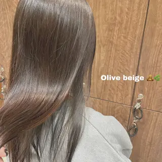 ロング カラー ブリーチ/縮毛/ レイヤー🥝ルナのヘアスタイル