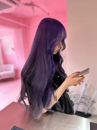 カラー ブリーチカラー 特化/MAHIROのヘアスタイル