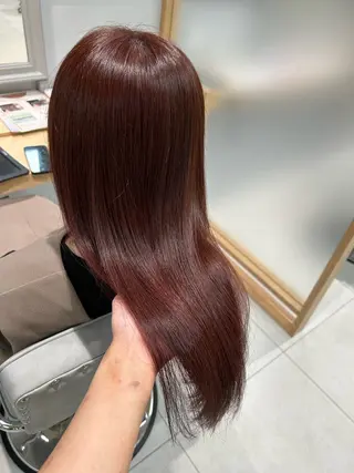 カラー 暖色カラー/アレンジ /束間まつげ🌼のヘアスタイル