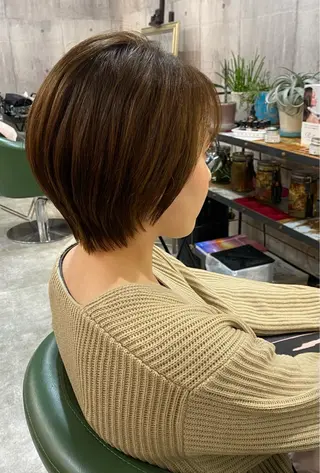 ショート 【扉gate】野崎 英幸のヘアスタイル