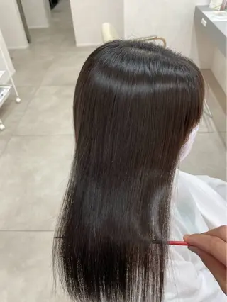 ロング Seen.所属・美髪矯正、髪質改善特 化美容師 吉野智行のヘアスタイル