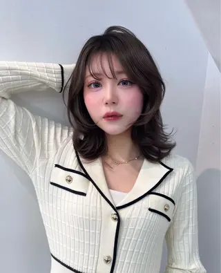 ミディアム カラー ALBUM 渋谷PARCO りむのヘアスタイル