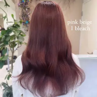 ロング カラー ブリーチなしWカラー 🎀韓国ヘア/amiのヘアスタイル