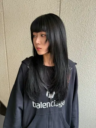 ロング カラー 🌈NY girl Kaede🌈のヘアスタイル