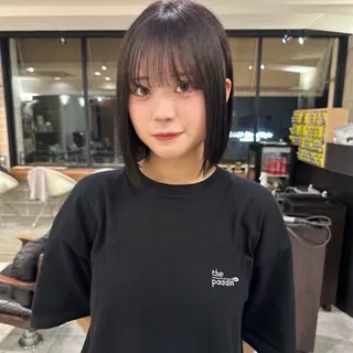 ミディアム カラー mellow所属・顔周りデザイン/ ハイトーン/多田悠馬のヘアスタイル