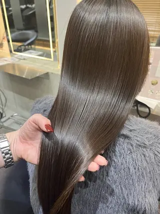 ロング カラー レイヤー＆カラー 人気美容師倉崎涼のヘアスタイル