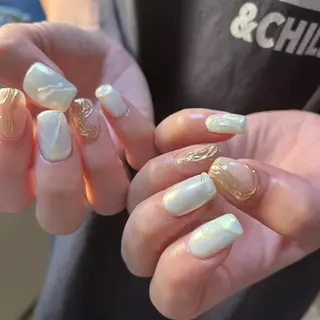 ネイル Amber21.所属・Nagahama Akariのネイルデザイン