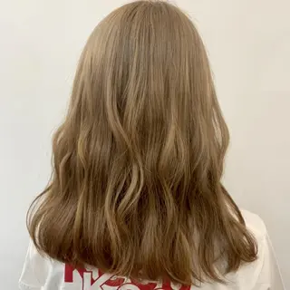 セミロング カラー beauty   beast 西新店のヘアスタイル