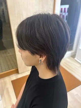 カラー メンズ 佐原 未依奈のヘアスタイル