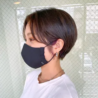 ショート CLOVER新田辺所属・石賀 早紀のヘアスタイル