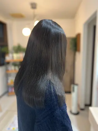 セミロング 青木 架心のヘアスタイル