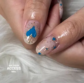 ネイル access nailのネイルデザイン