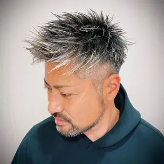 ショート メンズ 六本木ビジネスヘア HIROGINZAのヘアスタイル