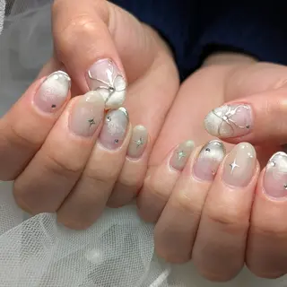 ネイル 門戸厄神プライベートサロンulunail所属・ulunail mikaのネイルデザイン