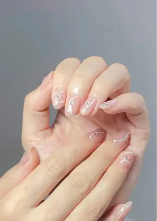 ネイル コネコネイルサロン モデル用のネイルデザイン