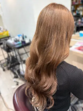 ロング カラー SHAMPOOBOY COIFF1RST長崎所属・大賀 鈴のヘアスタイル