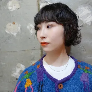 ショート パーマ tension 【テンション】のヘアスタイル