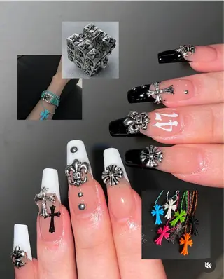 ネイル GO TODAY シェアサロン 渋谷Amiu店所属・渋谷ネイル🎀 y2k/海外ネイルのネイルデザイン