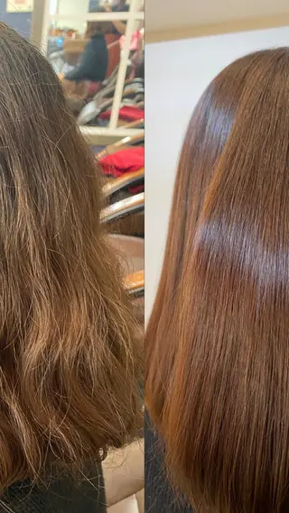 ミディアム カラー ️🫧押上️🫧はな 🫧まとまるショートのヘアスタイル