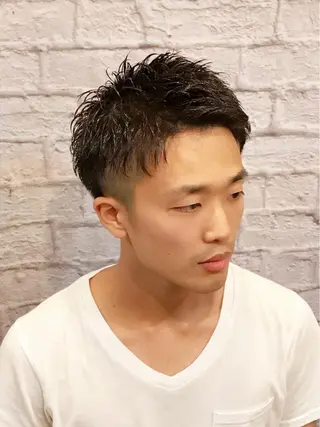 ショート メンズ お客様満足度NO.1 小林真弥のヘアスタイル