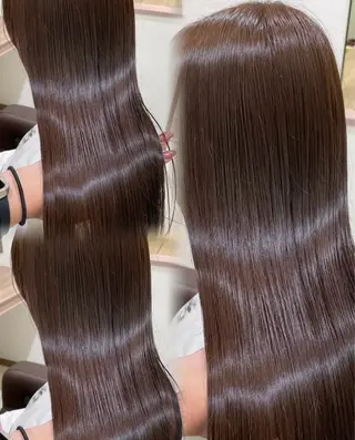 ロング カラー 🧸韓国/髪質改善 MOE🇰🇷🧸のヘアスタイル