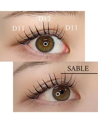 マツエク・マツパ 𝐄𝐦𝐮 .のマツエク・マツパデザイン