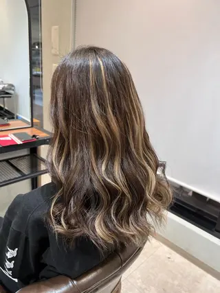 ロング カラー 💎エクステ専門店 BIZE梅田🇰🇷のヘアスタイル