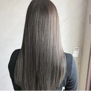 ロング 中谷　千鶴 ◎ブリーチカラー得意のヘアスタイル