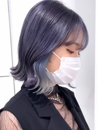 ショート カラー CHAINON所属・🤎HAZUKI🤎 ハイトーン✨のヘアスタイル