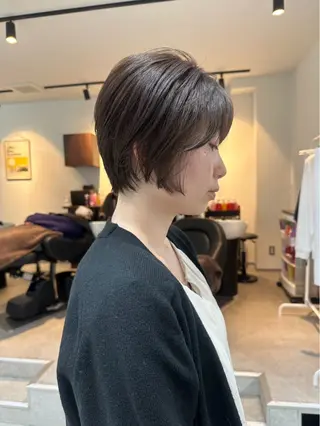 ショート ボブ/レイヤー /河内温太のヘアスタイル